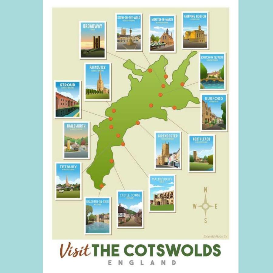 Andoversford Large Stylish Luxury Cotswold Cottage - Ideal For Families, W/ Ev Charging מראה חיצוני תמונה